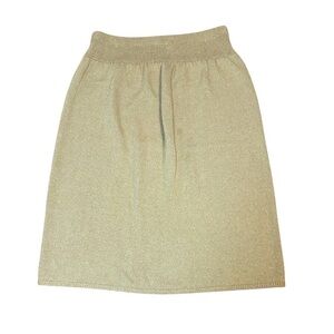 Vintage sweater skirt, beige, 12